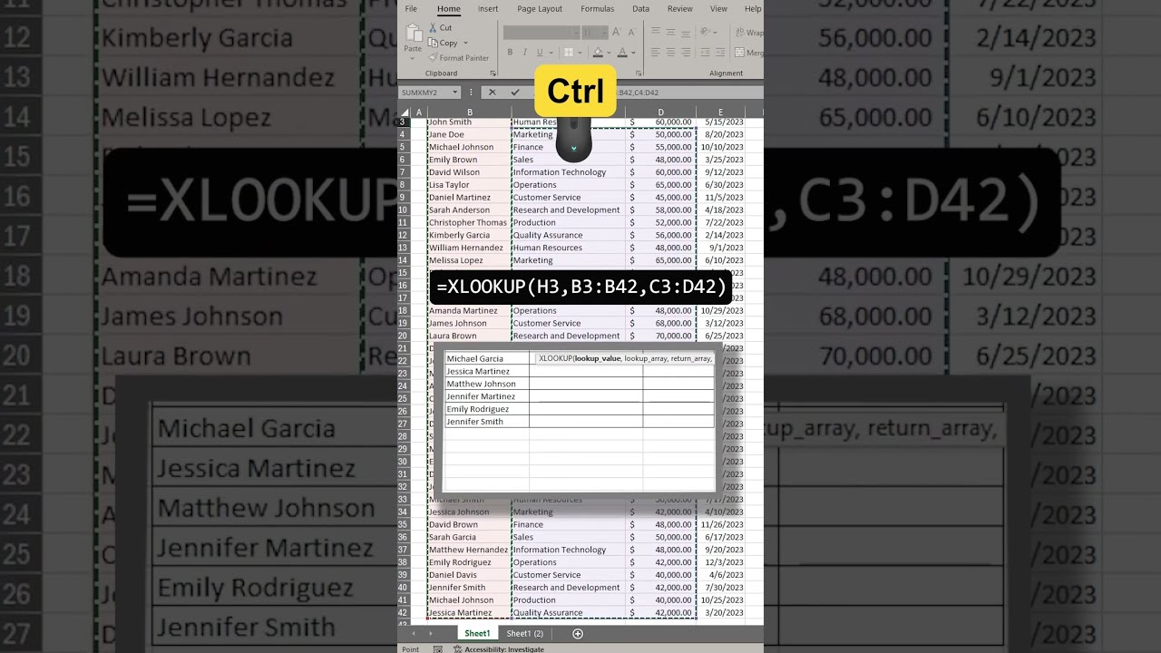 PLEASE STOP Using VLOOKUP In Excel
