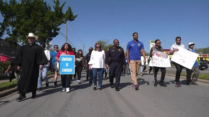 Houston TX March Against Crime 32622