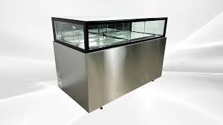 NSF air-cooled single-layer right Angle dessert fresh-keeping cabinet refrigerated display  CM-1500B