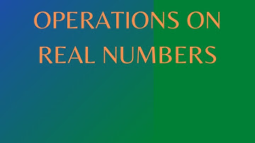 OPERATIONS ON REAL NUMBERS | CLASS 9 | CHAPTER 1-NUMBER SYSTEM | MATHEMATICS | NCERT | THE LADDER |