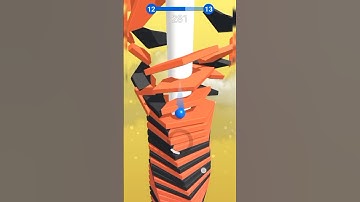 STACK BALL LVL 11#stackball #games #shorts