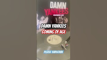 Thumbnail of DAMN YANKEES Coming of Age metallic silver vinyl #fridaymusic #damnyankees  #tednugent #nightranger