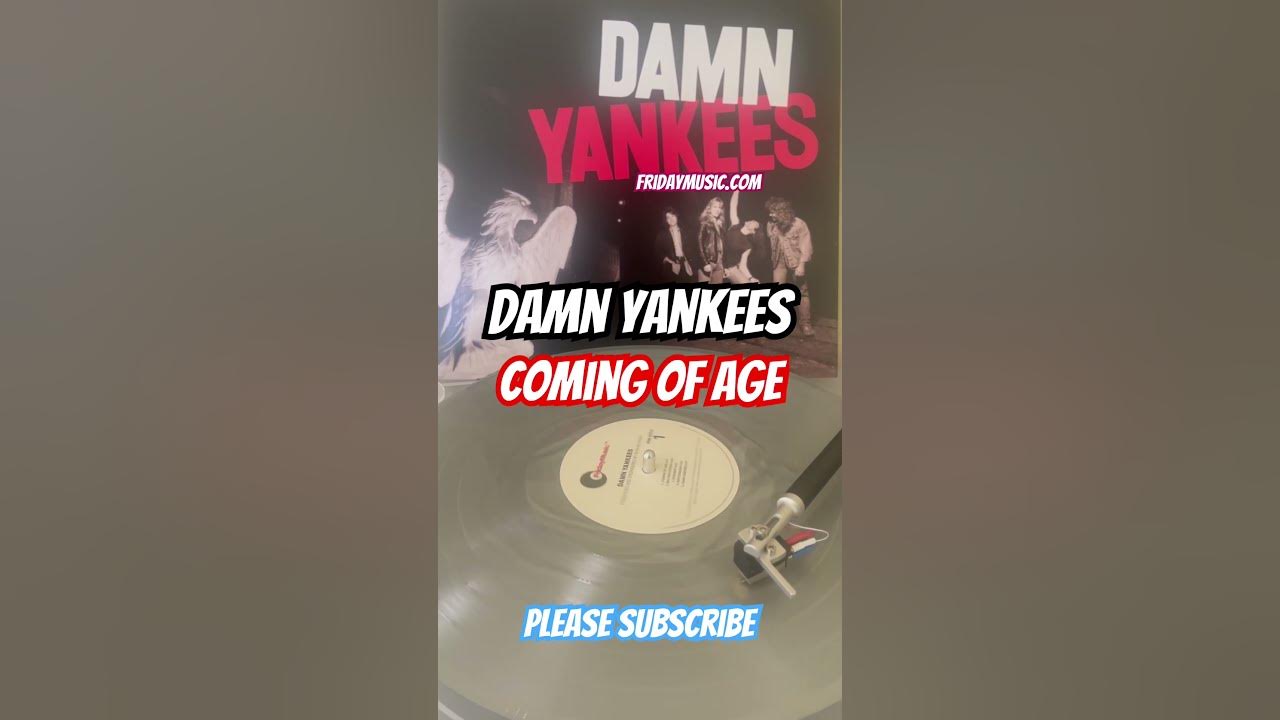DAMN YANKEES Coming of Age metallic silver vinyl #fridaymusic #damnyankees  #tednugent #nightranger