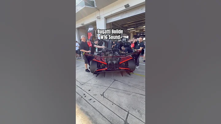 Bugatti Bolide W16 Sound 😱 insane flyby #bugatti #shorts #bolide #exhaust #supercar thumbnail