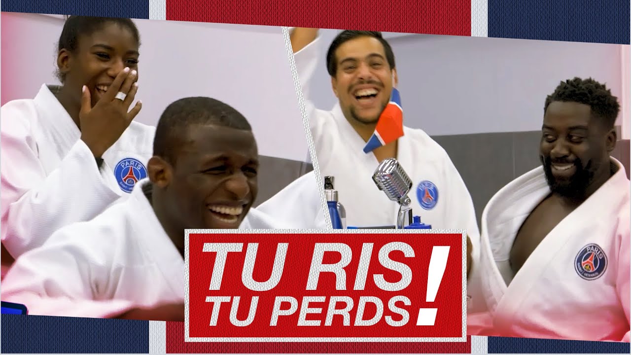 🆒📺🤣 𝙏𝙪 𝙧𝙞𝙨, 𝙩𝙪 𝙥𝙚𝙧𝙙𝙨 - PSG Judo 🥋 avec Teddy Riner