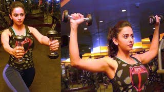 Rakul Preet Singh GYM Workout Videos | Health And Fitness | Bollywood Actress