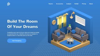 3D Website Design in Adobe Xd using Blender, Dimension and Photoshop
