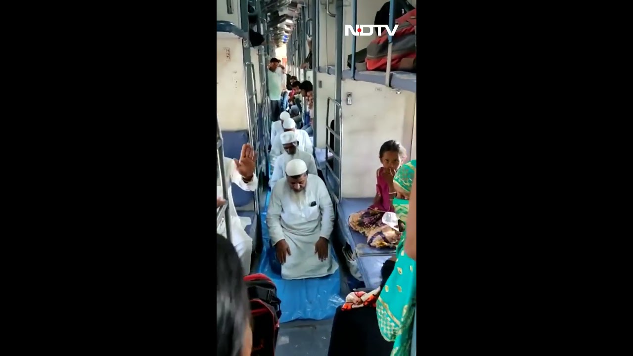 Video Of Namaz Inside Train Sparks Fresh Row UP Cops Say Probe On