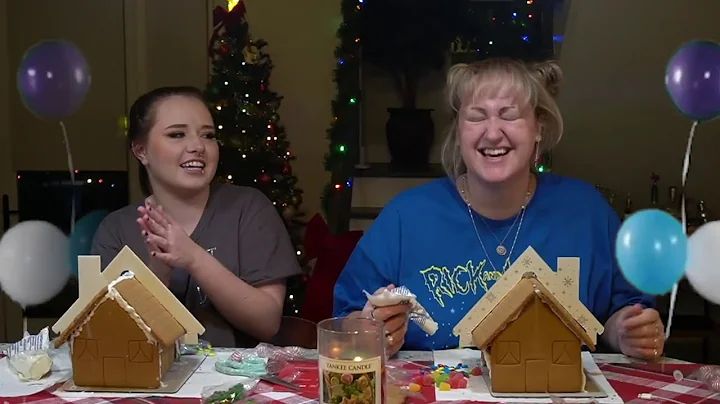 Making Cursed Gingerbread Houses W My Roommate (fe...
