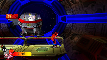 Crash Bandicoot 2: Cortrex Strikes Back (PS1) walkthrough - N. Gin