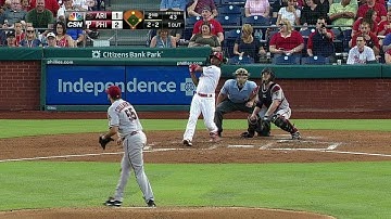 ARI@PHI: Rollins laces an RBI double off the wall