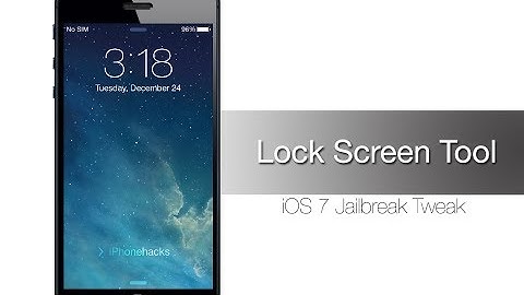 Lock Screen Tool iOS 7 Jailbreak Tweak: Hands-on - iPhone Hacks