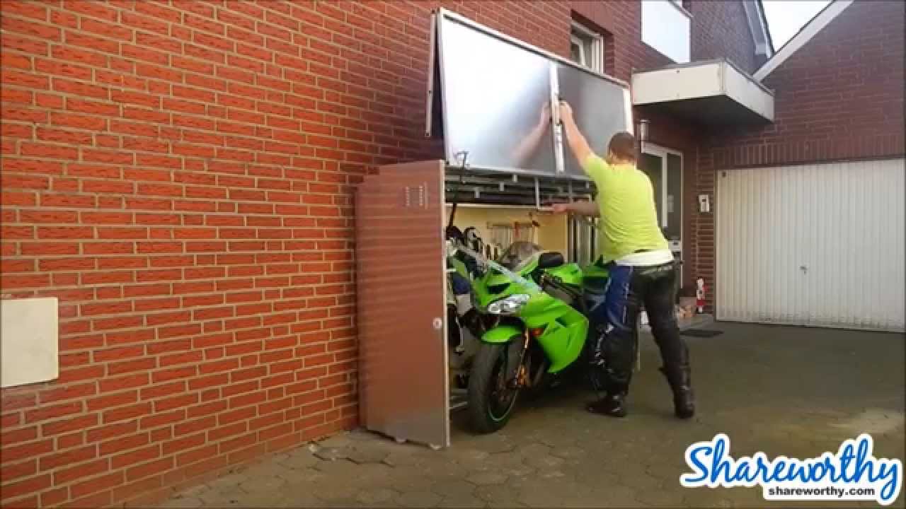The Motorcycle Garage Protection From Weather, Teft and ...