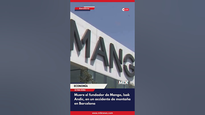 Muere el fundador de Mango Isak Andic en un accidente  #noticias #parati #actualidad #ultimahora