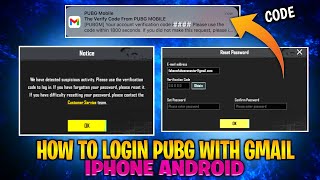 How To Login Pubg With Gmail In Iphone Iphone Pubg Gmail Login Iphone Pubg Login With Gmail