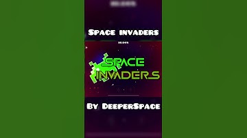 Space Invaders #gdlevels #gdlayout #gaming #geometrydash