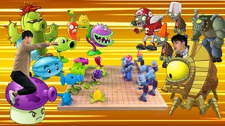 Plants Vs Zombies in Real Life（Chess Battle）