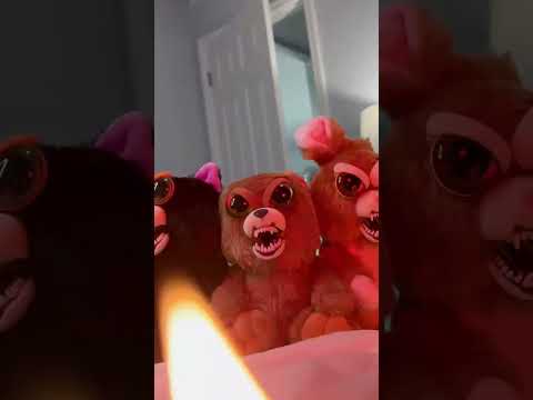 Mean teddy bears, poor monster 😱🥺 #shorts