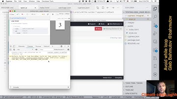 Avoid while loop in Cypress
