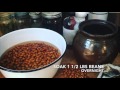 The sweet life in Maine.  Making baked beans and enjoying maple season.