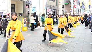 京都橘高校吹奏楽部 伏見わくわくフェスタ2026 大手筋商店街パレード