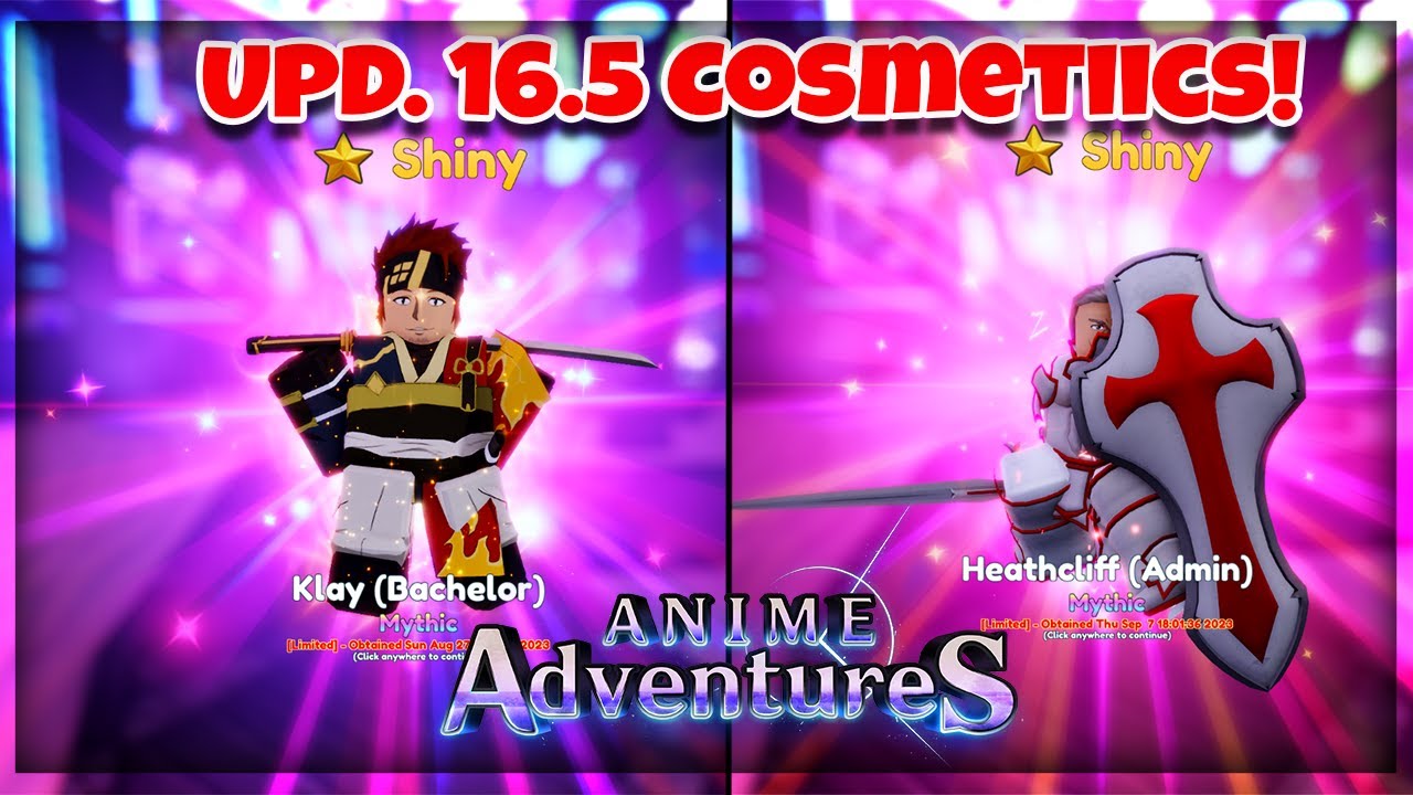 Rating and Showcasing all the NEW Cosmetics in UPD 17! (Anime Adventures) 