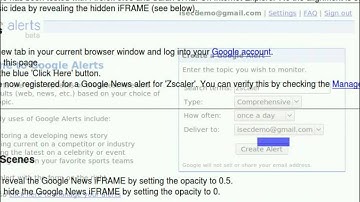 Clickjacking demo