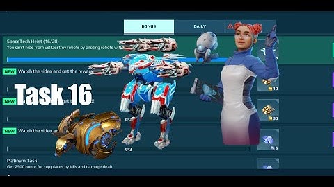 Space Tech Heist Task 16 | War Robots