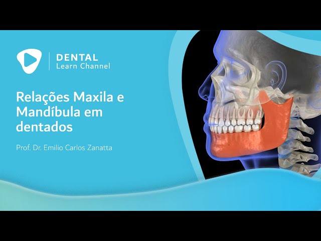 Relações maxila e mandíbula em dentados 