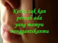takkan ada with lyrics