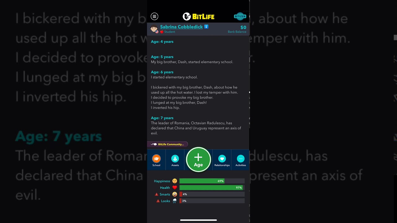 BitLife How to Get Globetrotter Ribbon YouTube