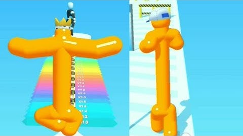 Tall man run Gameplay All Levels iOS,Android Mobile Walkthrough