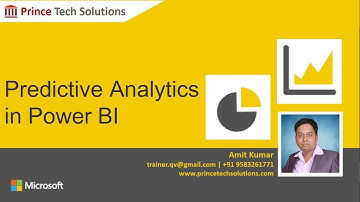 Power BI Tutorial | Predictive Analytics | Forecasting in Power BI