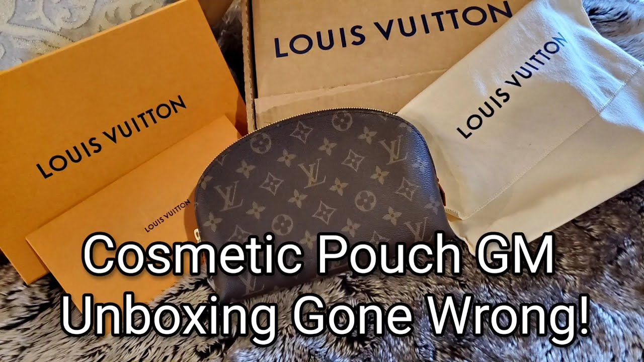 Louis Vuitton Cosmetic Pouch Azur Unboxing