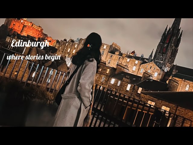 Travel vlog - Exploring the City That Inspired Harry Potter | Edinburgh Travel Vlog
