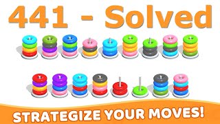 Color Hoop Stack - Level 441