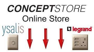 Ysalis Affordable Switches and Sockets from Legrand Johannesburg - The ConceptStore Online Shop
