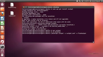 Ubuntu 12.04 Forensics - File Carving using Scalpel