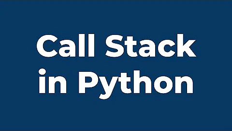 Call Stack in Python