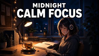 Cozy Study Night – Lofi Music for Focus, Reading & Deep Work