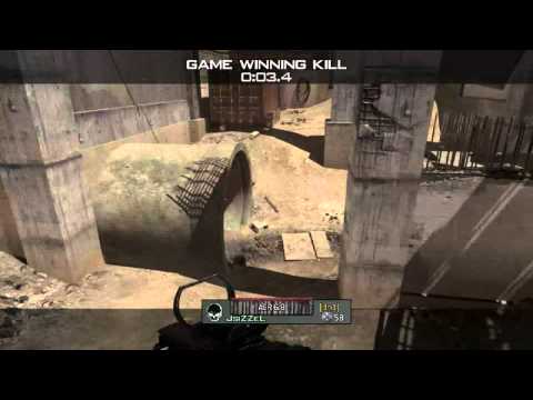 Call of Duty MW3 MULTIKILL FIRST BLOOD AND DOUBLE KNIFE KILL CAM