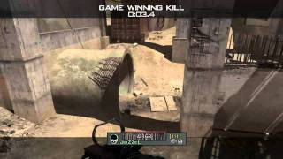 Call of Duty MW3 MULTIKILL FIRST BLOOD AND DOUBLE KNIFE KILL CAM