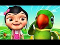 Main Tota Main Tota, मैं तोता में तोता, Kids Channel Hindi Rhymes for Children