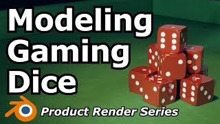 Modeling Gaming Dice | Modeling a D6 in Blender