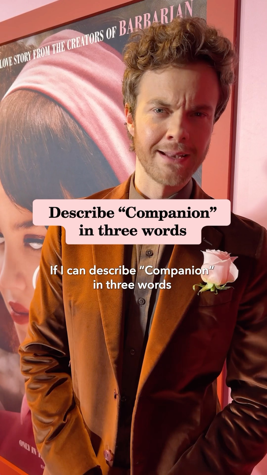 Oh. Dear. God. #CompanionMovie in theaters Friday. Get tickets now.