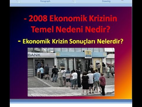 Video: 2008 teşvik paketi neydi?