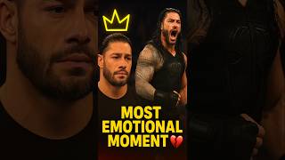 Roman Reigns’ Most Emotional Moments #shorts
