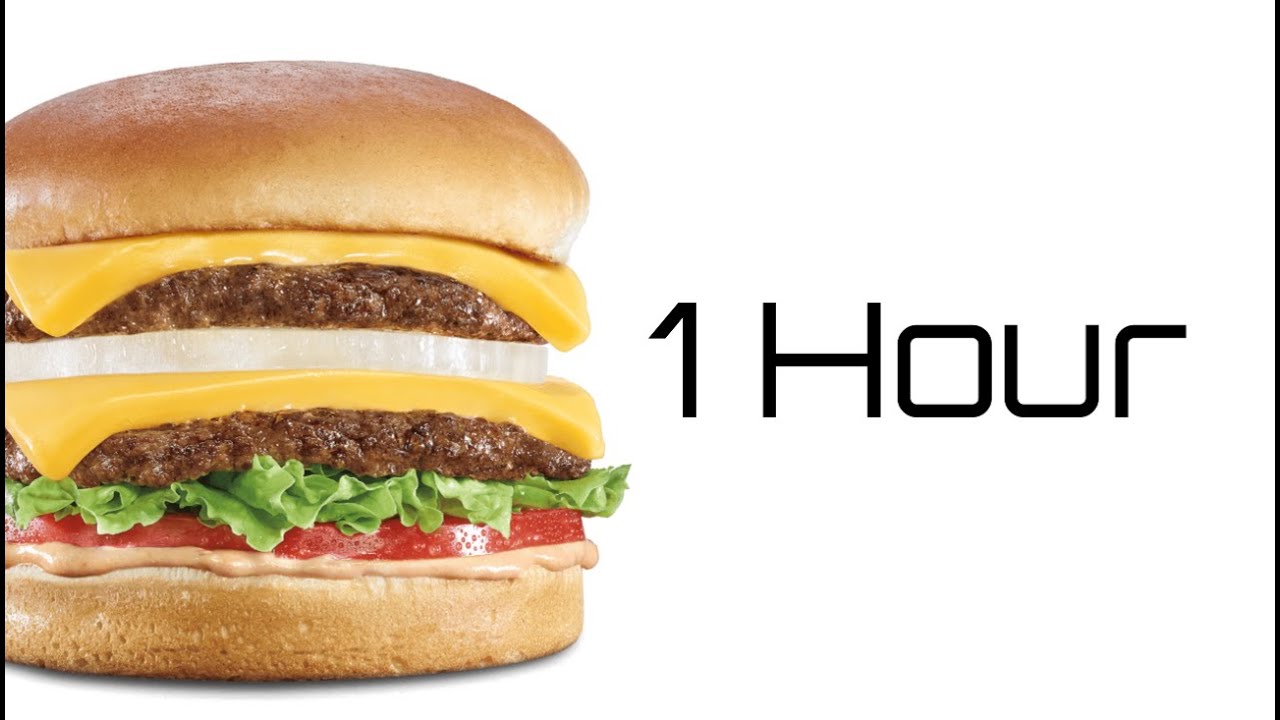 Hamburger Cheeseburger Big Mac Whopper 1 Hour Version Youtube - big mac towers roblox