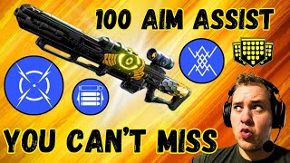 You Can't Miss With This Sniper In PVP!!! 100 Aim Assist Eye of Sol in Destiny 2