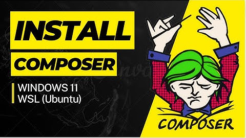 Install Composer on Windows 11 | #composer #php #php8
